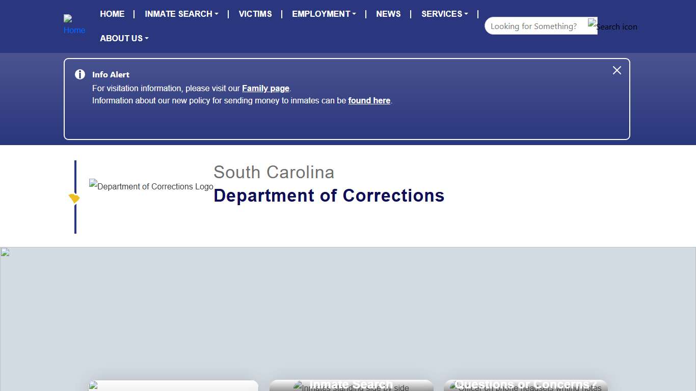Home South Carolina Department of Corrections